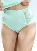 Slip met elastische kanten inzetstukken MINT