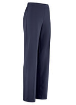 Chique broek met uitlopende enkels MARINE