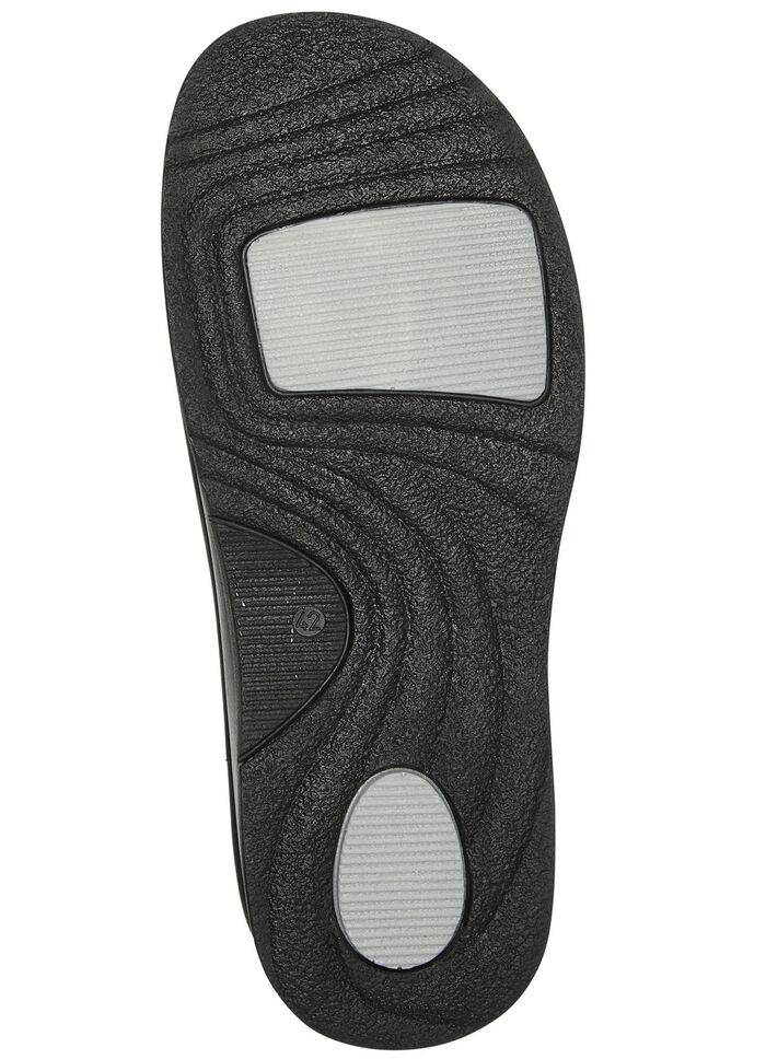 Mubb muiltjes met elastische banden aan de zijkanten ZWART