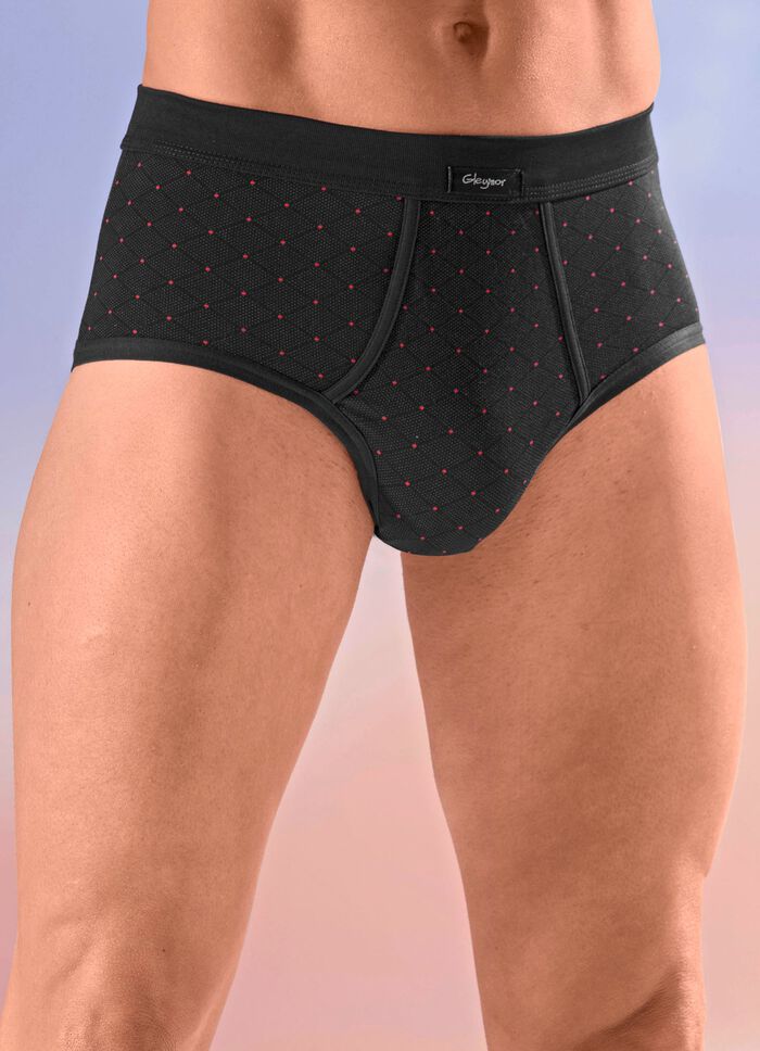 Verpakking van vier slips met zachte tailleband 