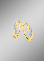 Prachtige oorringen met 60 diamanten 