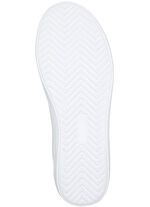 Andrea Conti sneakers met kleurrijke elastische banden WIT