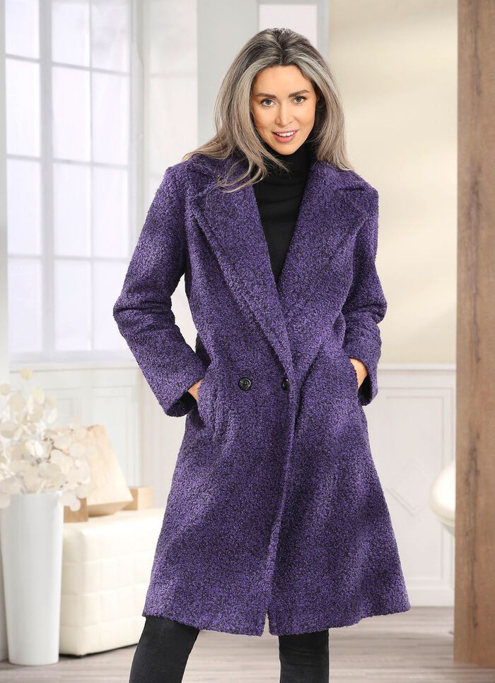 Jas met knoopsluiting 