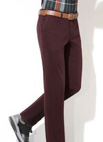 'Francesco Botti' broek, in 4 kleuren BORDEAUX