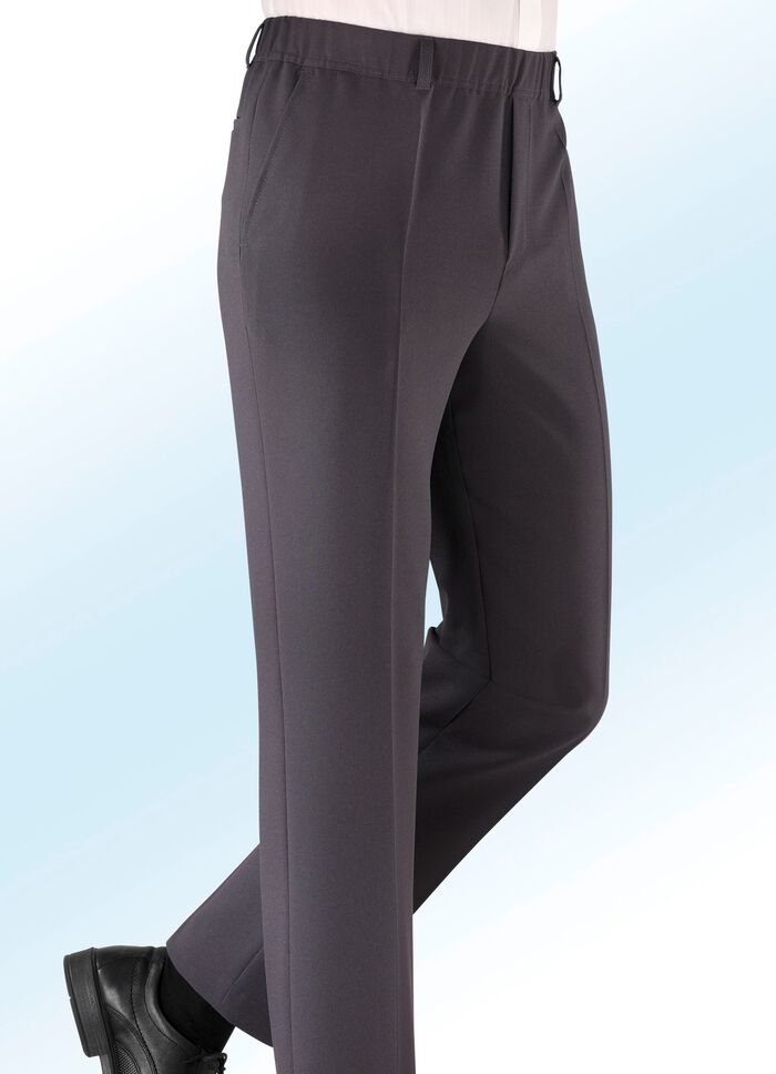 Slip-on broek van &ldquo;Klaus Models&rdquo; in 4 kleuren 