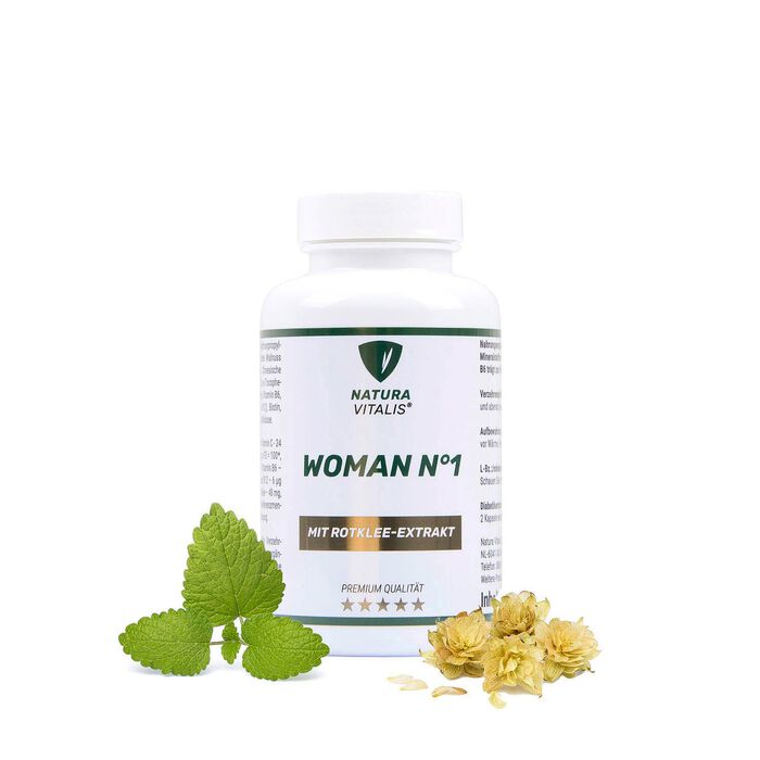 Vrouw N&deg;1 capsules voor positieve ondersteuning 