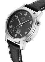 Modieus, sportief dames leren polshorloge 