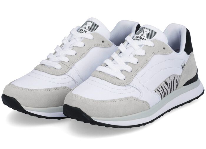 Rieker sneakers met een interessante zebraprint 
