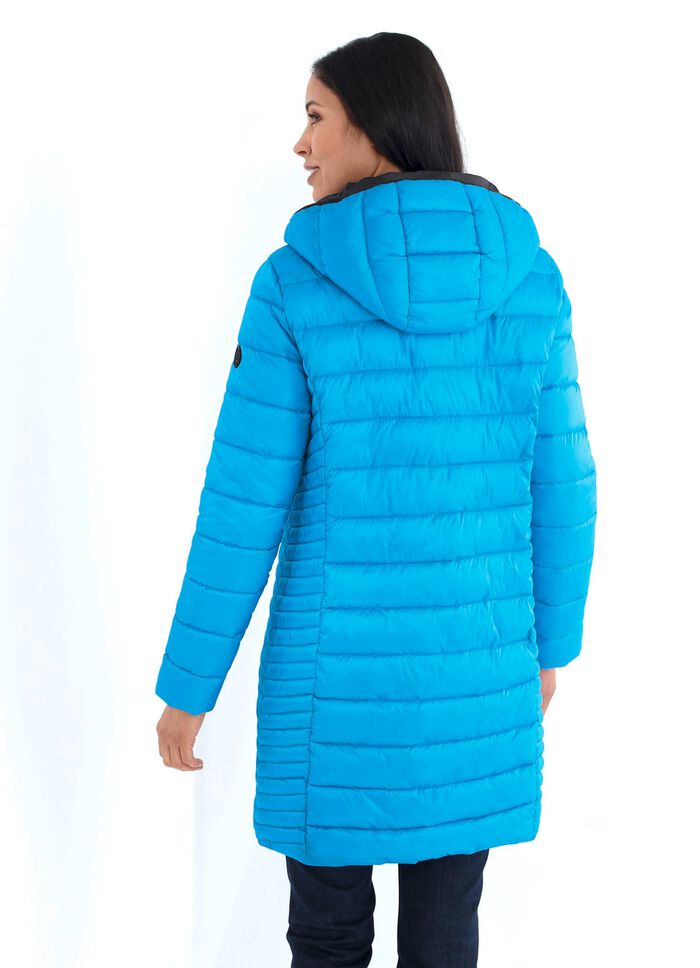 Functionele korte jas met tweewegritssluiting 