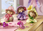 Lente-elfen handgeschilderd, set van 3 