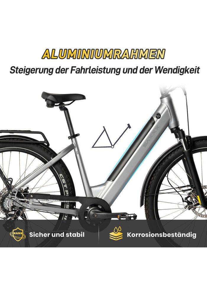 E-Bike Comfort SUV Easy van SAXXX 