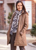 Korte leren jas van &ldquo;Caminari&rdquo; 