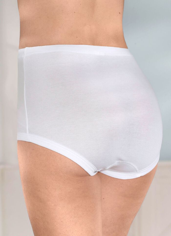 Verpakking van vier slips met elastische tailleband 