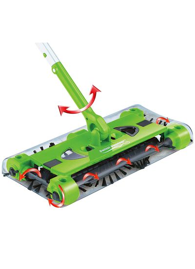 Swivel Sweeper draadloze bezem met lithium-ionbatterij 