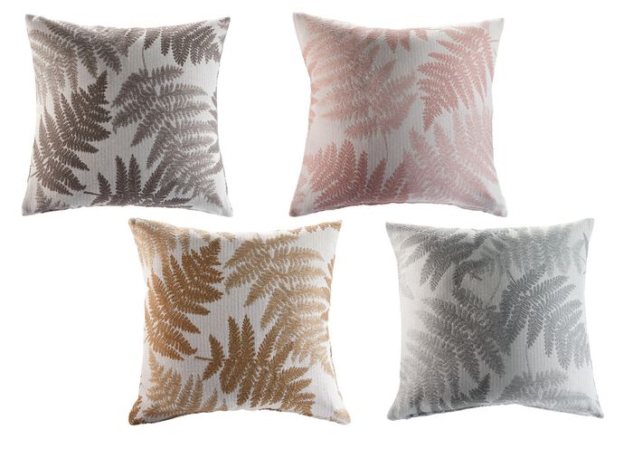 Sprei met natuurlijke bladmotieven 