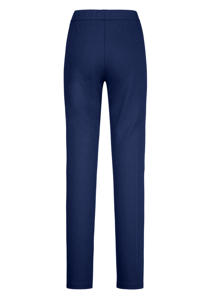 Broek met nauwsluitende deelnaden MARINE