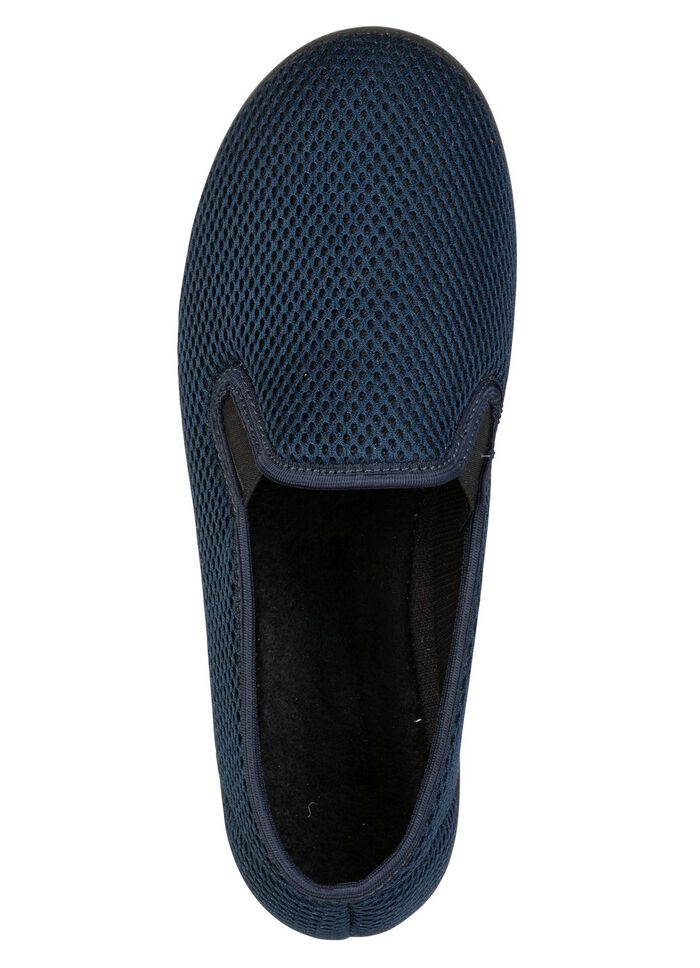 Comfortabele herenpantoffels, breedte H, met anatomisch gevormd voetbed 