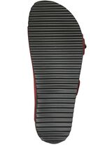 Andrea Conti muiltjes met kleurrijk bedrukt leren voetbed BORDEAUX