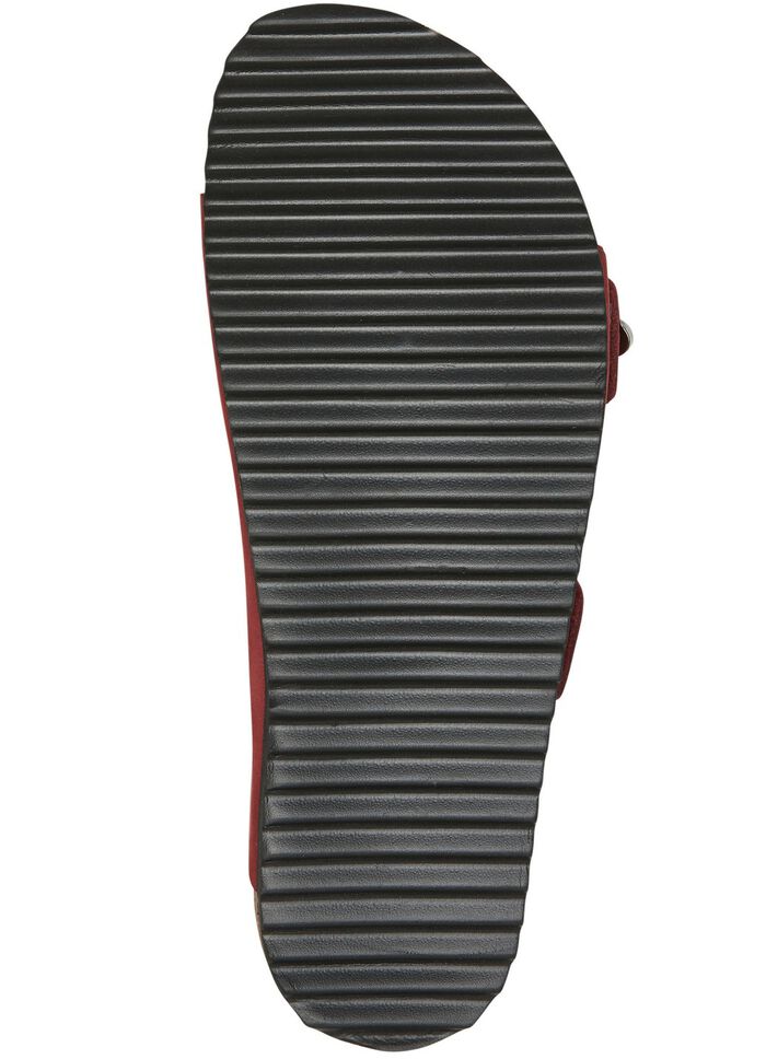 Andrea Conti muiltjes met kleurrijk bedrukt leren voetbed BORDEAUX