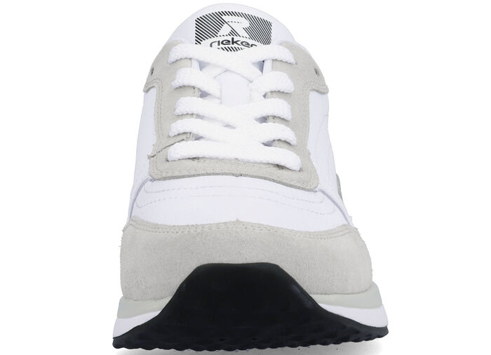 Rieker sneakers met een interessante zebraprint WIT