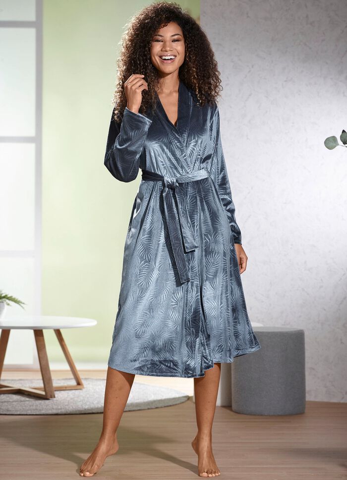 Huisjas van pannefluweel 