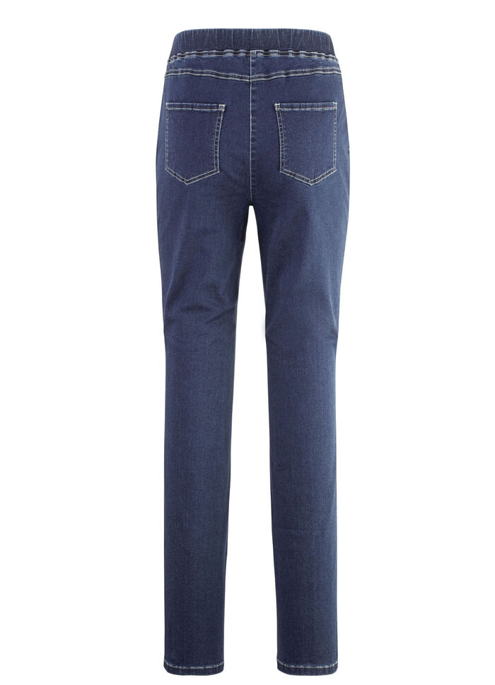 Jeans met comfortabel aansluitend model JEANS BLAUW
