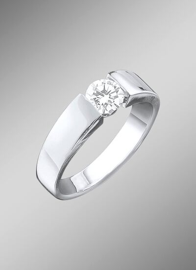 Damesring goud 585/- 