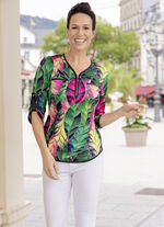 Overhemdtuniek met borstzakken 