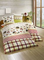 Knuffelwarm beddengoedset van 100% katoen 