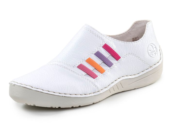 Rieker, klassieke damespantoffels, met elastische band 