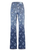 Jeans met prachtig kleurverloop 