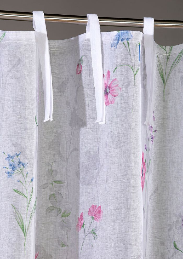 Decoratieve sjaal met bloemmotieven 