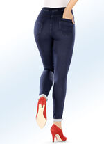 Superzachte jegging jeans DONKERBLAUW