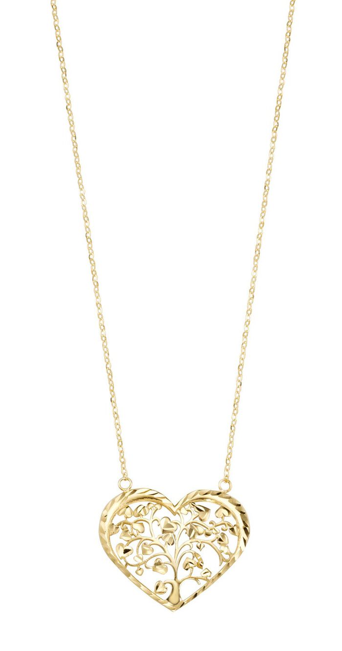 Romantische hanger met ankerketting 