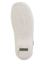 ELENA EDEN veterschoen gemaakt van nappaleer met een gerimpelde structuur WIT