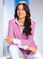 Vest met een delicate structuur 