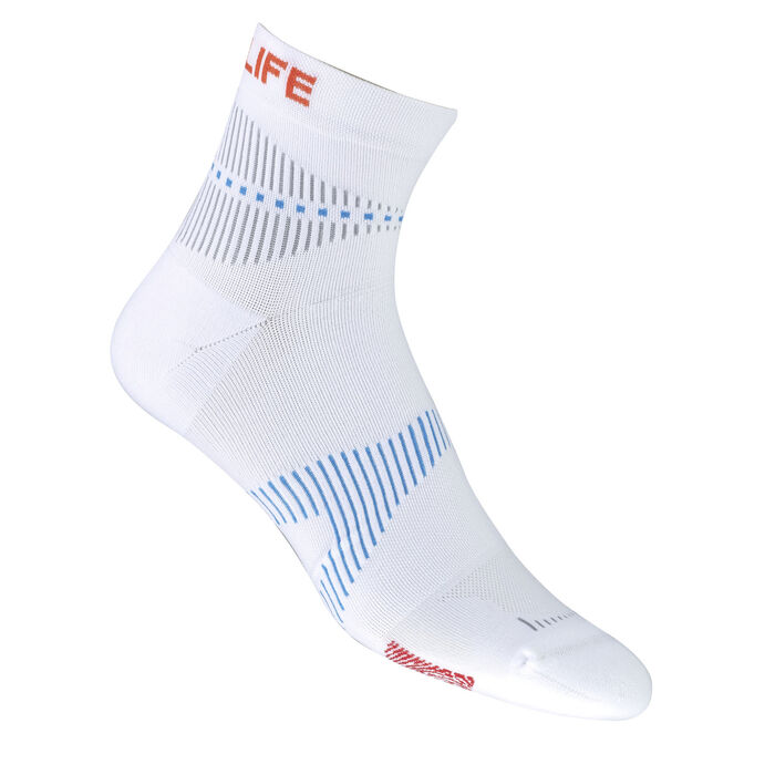 Neurosocks Athletic met Soft-Touch-zoom WIT