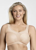 Miss Mary bh met gestructureerde inzetstukken BEIGE