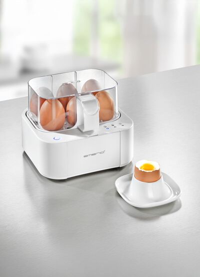 Eierkoker met lichtsignaal en spreekfunctie 