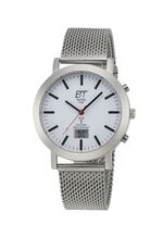 Radiogestuurd partnerhorloge met zonne-energie 