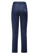 Luxe jeans met borduursel in 7/8-lengte 