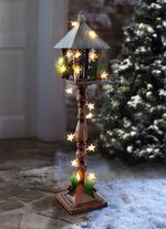 Metalen lantaarn met timerfunctie 