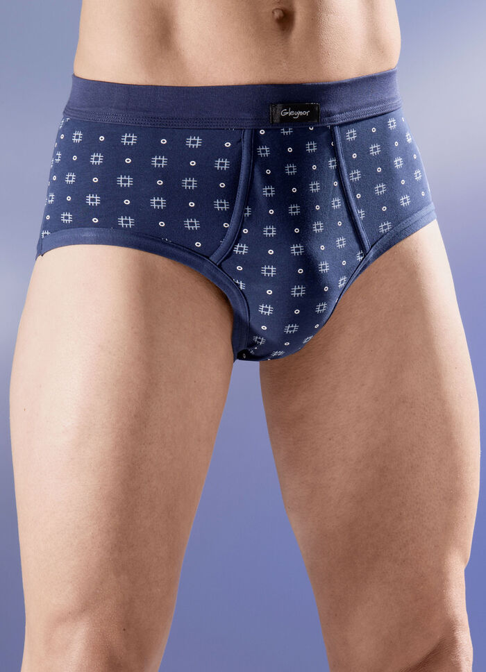 Set van vier slips met zachte tailleband 