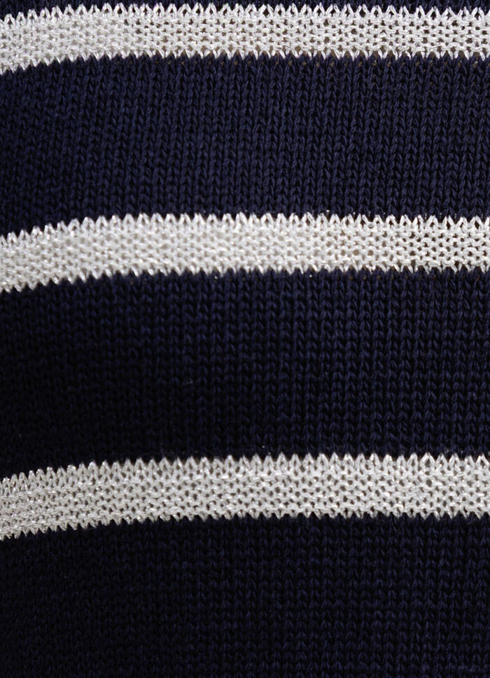 Trui met elegante glitterstrepen 