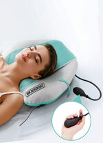 Shiatsu massagekussen met vibratie en warmte 