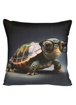Kussensloop met schildpadmotief 