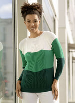 Trui in color-blocking 