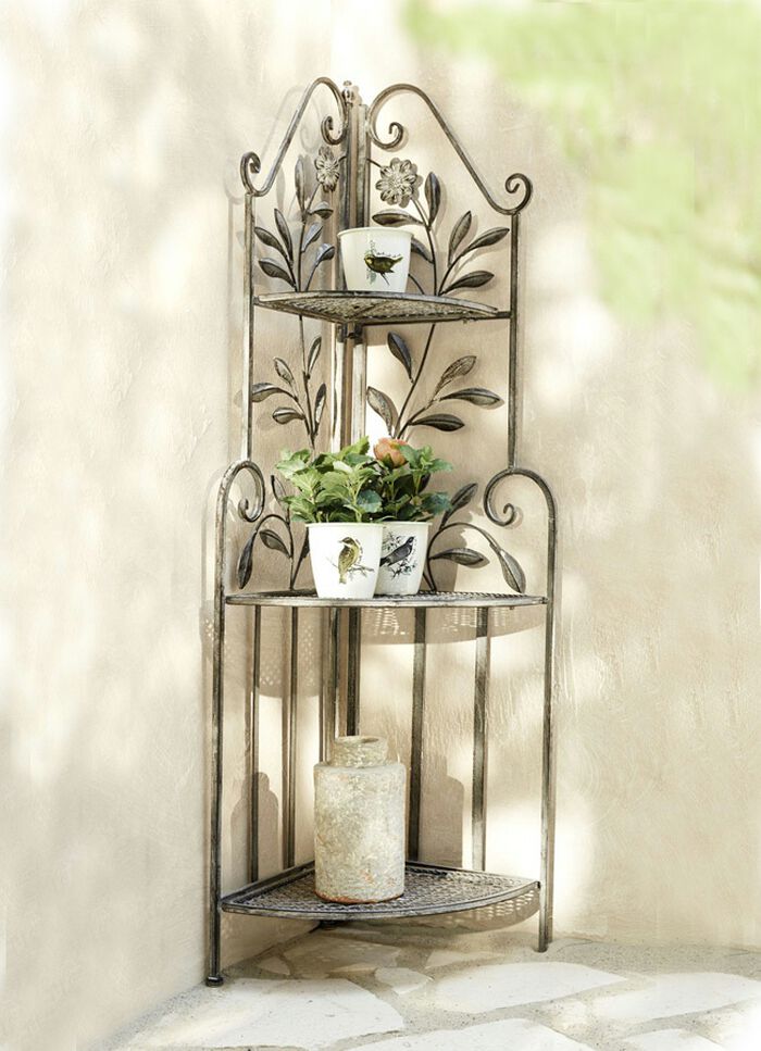 Mooie, speelse ijzeren planken GRIJS