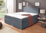 Boxspringbed met topmatras en bedlade 