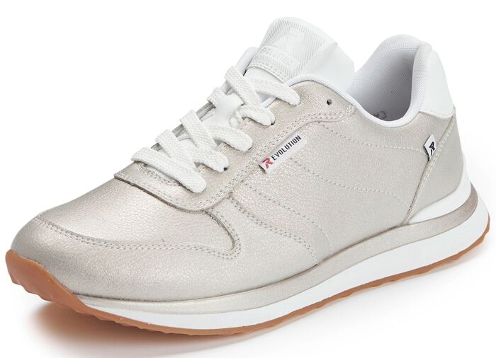 Rieker sneakers met MemoSoft textiel voetbed GOUDBEIGE